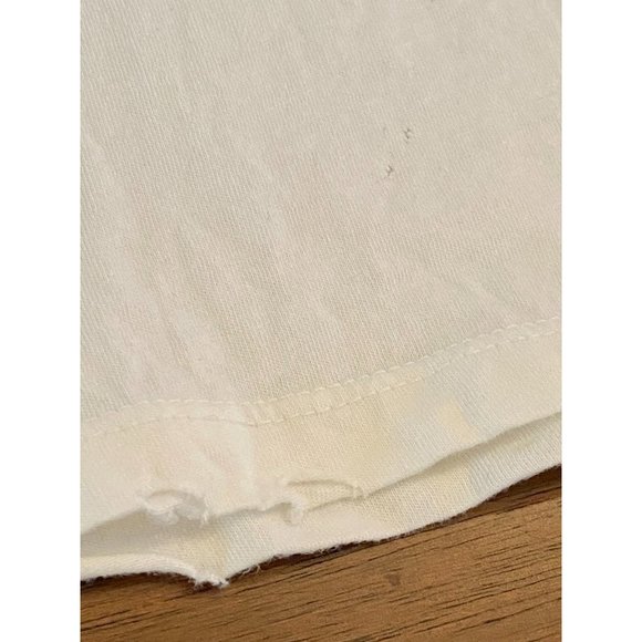 DAYDREAMER Rolling Stones 89 Tour Rebel Crop Tee White Small New women’s graphic - Picture 9 of 13